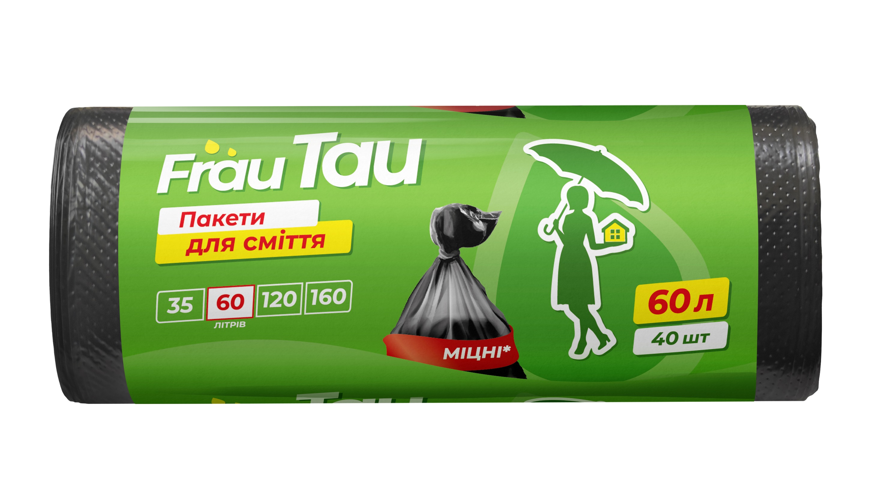 Frau Tau Пакети HD 60л/40шт